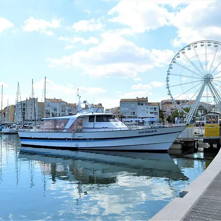 Apartment Renove Avec Piscine, Loggia Et Parking - 600m De La Et 200m Du Port - Fr-1-249-357 *